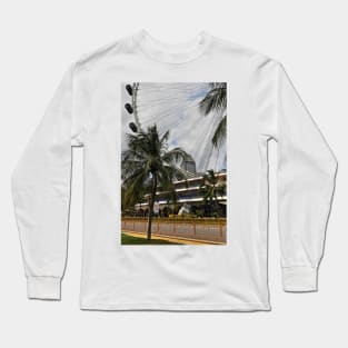 Singapore Flyer from the Race Track - Singapore Long Sleeve T-Shirt
